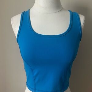 BuffBunny Vibrant Blue Activewear Top. Very lightly worn.  Small.